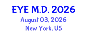 Ophthalmology Conference (EYE M.D.) August 03, 2026 - New York, United States