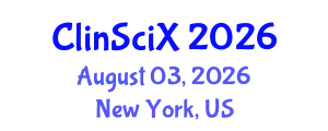 Clinical Sciences Exchange (ClinSciX) August 03, 2026 - New York, United States