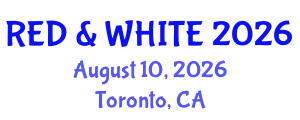 Hematology Conference (RED & WHITE) August 10, 2026 - Toronto, Canada