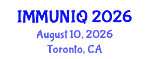 Immunology Conference (IMMUNIQ) August 10, 2026 - Toronto, Canada
