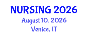 Nursing Conference (NURSING) August 10, 2026 - Venice, Italy