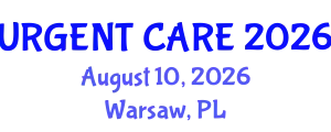 Emergency Medicine Conference (URGENT CARE) August 10, 2026 - Warsaw, Poland