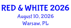 Hematology Conference (RED & WHITE) August 10, 2026 - Warsaw, Poland