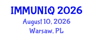 Immunology Conference (IMMUNIQ) August 10, 2026 - Warsaw, Poland