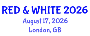 Hematology Conference (RED & WHITE) August 17, 2026 - London, United Kingdom