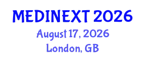 Frontiers in Medicine and Health Care Conference (MEDINEXT) August 17, 2026 - London, United Kingdom