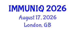 Immunology Conference (IMMUNIQ) August 17, 2026 - London, United Kingdom