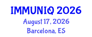 Immunology Conference (IMMUNIQ) August 17, 2026 - Barcelona, Spain