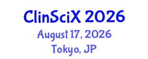 Clinical Sciences Exchange (ClinSciX) August 17, 2026 - Tokyo, Japan