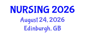 Nursing Conference (NURSING) August 24, 2026 - Edinburgh, United Kingdom
