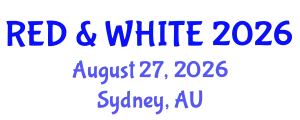 Hematology Conference (RED & WHITE) August 27, 2026 - Sydney, Australia