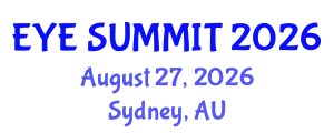 Cataract Conference (EYE SUMMIT) August 27, 2026 - Sydney, Australia