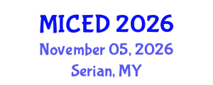 International Conference on Educational Development (MICED) November 05, 2026 - Serian, Malaysia