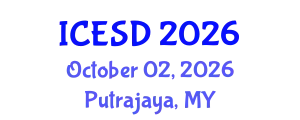 International Conference on Environmental Science and Development (ICESD) October 02, 2026 - Putrajaya, Malaysia