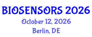 International Conference on Biosensors & Biosensing Technology (BIOSENSORS) October 12, 2026 - Berlin, Germany