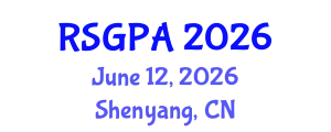 International Conference on Remote Sensing and Global Positioning Algorithm (RSGPA) June 12, 2026 - Shenyang, China