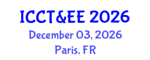 International Conference on Civil, Transportation & Environmental Engineering December 03, 2026 - Paris, France