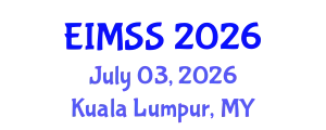 International Conference on Education, Information Management and Service Science (EIMSS) July 03, 2026 - Kuala Lumpur, Malaysia