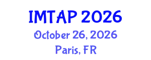 Inscitech Meet on Toxicology and Applied Pharmacology (IMTAP) October 26, 2026 - Paris, France
