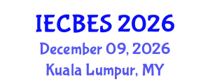 IEEE-EMBS Conference on Biomedical Engineering and Sciences (IECBES) December 09, 2026 - Kuala Lumpur, Malaysia