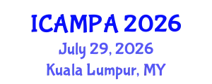 International Conference on Advances in Mathematics, Physics and Applied Science (ICAMPA) July 29, 2026 - Kuala Lumpur, Malaysia