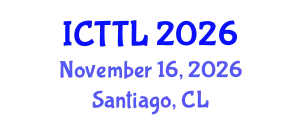 International Conference on Tourism, Transport, and Logistics (ICTTL) November 16, 2026 - Santiago, Chile