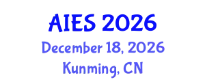International Conference on Artificial Intelligence and Education Systems (AIES) December 18, 2026 - Kunming, China