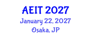 International Conference on Advances in Education and Information Technology (AEIT) January 22, 2027 - Osaka, Japan