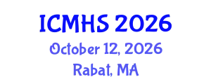 International Conference on Medical & Health Science (ICMHS) October 12, 2026 - Rabat, Morocco