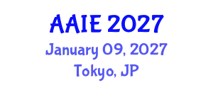 Asia Artificial Intelligence and Education Conference (AAIE) January 09, 2027 - Tokyo, Japan