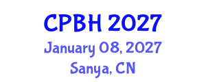 Int'l Conference on Clinical Psychology and Behavioral Health (CPBH) January 08, 2027 - Sanya, China