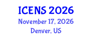 International conferences on Engineering and Natural Science (ICENS) November 17, 2026 - Denver, United States