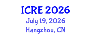 International Conference on Reliability Engineering (ICRE) July 19, 2026 - Hangzhou, China