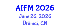 International Conference on Artificial Intelligence and Foundation Model (AIFM) June 26, 2026 - Ürümqi, China