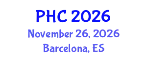 International Conference on Primary Health Care (PHC) November 26, 2026 - Barcelona, Spain
