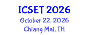International Conference on Science, Engineering & Technology (ICSET) October 22, 2026 - Chiang Mai, Thailand