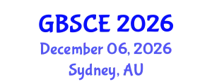 International Conference on Green Building and Sustainable Civil Engineering (GBSCE) December 06, 2026 - Sydney, Australia