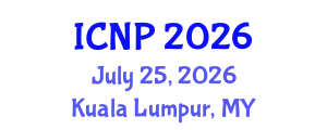 International Conference on Neuroscience and Psychiatry (ICNP) July 25, 2026 - Kuala Lumpur, Malaysia