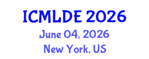 International Conference on Machine Learning And Data Engineering (ICMLDE) June 04, 2026 - New York, United States