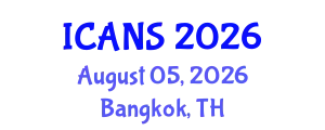 International Conference on Animal Nutrition Science (ICANS) August 05, 2026 - Bangkok, Thailand