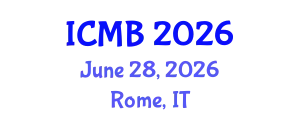 International Conference on Microbiology and Biotechnology (ICMB) June 28, 2026 - Rome, Italy