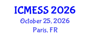International Conference on Management, Economics & Social Science (ICMESS) October 25, 2026 - Paris, France