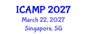 International Conference on Addiction Medicine, Mental Health and Psychiatry (ICAMP) March 22, 2027 - Singapore, Singapore
