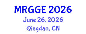 International Conference on Mineral Resources, Geotechnology and Geological Exploration (MRGGE) June 26, 2026 - Qingdao, China