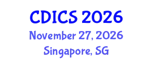 International Conference on Data, Information and Computing Science (CDICS) November 27, 2026 - Singapore, Singapore
