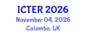 International Conference on Advances in ICT for Emerging Regions (ICTER) November 04, 2026 - Colombo, Sri Lanka