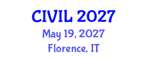 Global Summit on Civil, Structural and Environmental Engineering (CIVIL) May 19, 2027 - Florence, Italy
