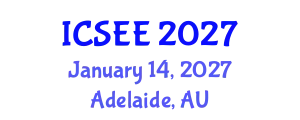 International Conference on Sustainable Energy Engineering (ICSEE) January 14, 2027 - Adelaide, Australia