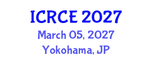 International Conference on Renewable and Clean Energy (ICRCE) March 05, 2027 - Yokohama, Japan