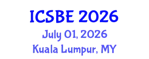 International Conference on Small Business Entrepreneurship (ICSBE) July 01, 2026 - Kuala Lumpur, Malaysia